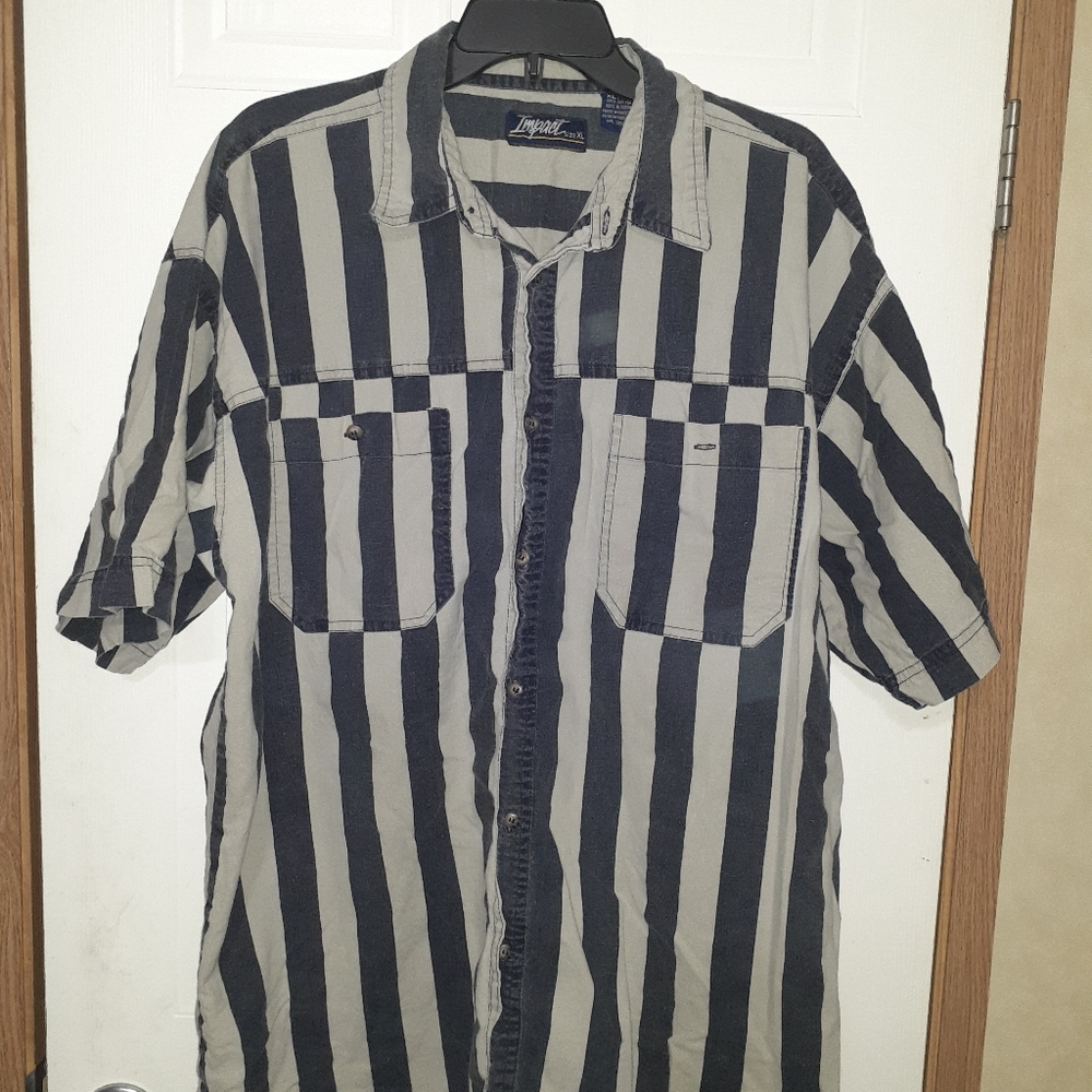 Impact short sleeved button down shirt